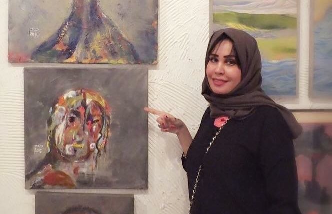 قراءة إبداعية في لوحة ''ترانيم'' للفنانة التشكيلية السعودية جواهر السيد